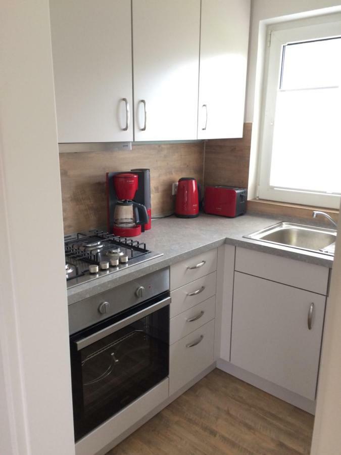 Ferienwohnung „Lüttje Nüst“ Emden Exterior foto